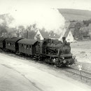 Dreis Tiefenbach 1960: Lok 7 mit Zug nach Deuz