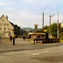 Weidenau 1962: Kleinbahnhof der KWD, genannt Vorbahnhof (Aufnahme: Sammlung Burkhard Schneider, Weidenau)