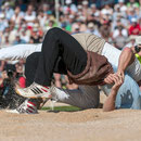 innerschweizerisches schwingfest, cham 6. juli 2014