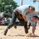 innerschweizerisches schwingfest, cham 6. juli 2014