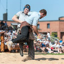 innerschweizerisches schwingfest, cham 6. juli 2014