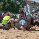 innerschweizerisches schwingfest, cham 6. juli 2014