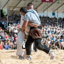innerschweizerisches schwingfest, cham 6. juli 2014