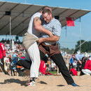 innerschweizerisches schwingfest, cham 6. juli 2014