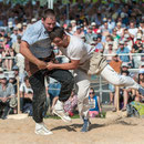 innerschweizerisches schwingfest, cham 6. juli 2014