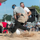 innerschweizerisches schwingfest, cham 6. juli 2014