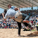 innerschweizerisches schwingfest, cham 6. juli 2014