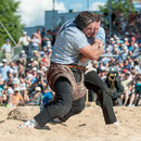 innerschweizerisches schwingfest, cham 6. juli 2014