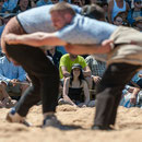 innerschweizerisches schwingfest, cham 6. juli 2014