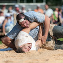 innerschweizerisches schwingfest, cham 6. juli 2014