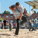 innerschweizerisches schwingfest, cham 6. juli 2014
