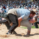 innerschweizerisches schwingfest, cham 6. juli 2014