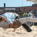 innerschweizerisches schwingfest, cham 6. juli 2014