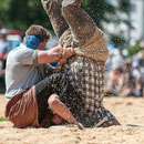 innerschweizerisches schwingfest, cham 6. juli 2014