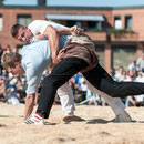 innerschweizerisches schwingfest, cham 6. juli 2014
