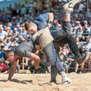 innerschweizerisches schwingfest, cham 6. juli 2014