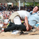 innerschweizerisches schwingfest, cham 6. juli 2014