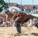 innerschweizerisches schwingfest, cham 6. juli 2014