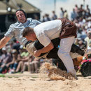 innerschweizerisches schwingfest, cham 6. juli 2014