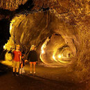 In the lava tube