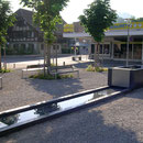 Kastanien mit Brunnen, Bläuackerplatz