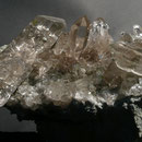 Rauchquarzstufe (Breite Doppelender 10 cm), Drun Tobel, Sedrun, GR
