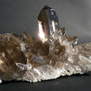 Rauchquarz (9 cm), Val Surplattas, Disentis, GR