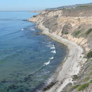 Steilküste bei Palos Verdes, Los Angeles, CA