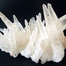 Bergkristall-Stufe (Stufenbreite 6 cm), Champions Mine, White Mts. CA