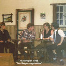 Theater 1985 - Der Regierungsvetter Szene