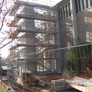 Treppenhaus von hinten