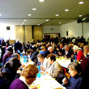 Mittagessen im "alten" Gemeindesaal
