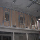 Blick vom Erdgeschoss auf die erste Etage