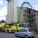 Und wieder kommt der Betonmischer