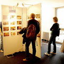 Besucher/innen der Ausstellungen