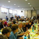 Das Mittagessen wurde von den Frauen der eritreischen und deutschen Gemeinde vorbereitet.