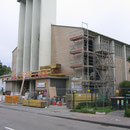 Die Baustelle von außen