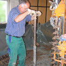 Sicherheitsbohrungen in der Sakristei