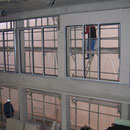 Großer Saal Fenster zur Kirche