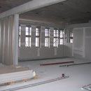 Innenausbau in der zweiten Etage