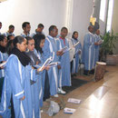 Der Chor der eritreischen Gemeinde