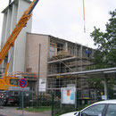 Vorbereitungen für das Treppenhaus