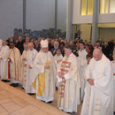 Die Aufstellung vor dem Altar