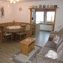 Wohn- / Essbereich Ferienwohnung Reisinger