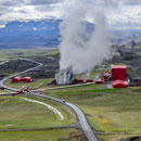 Geothermiekraftwerk am Krafla