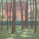 KOMOREBI  65×54cm カンバスに油彩 l'huile sur toile  2008
