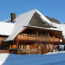 Die Schwarzwaldhäuser sind mit ihren Krüppelwalmdächern den Gegebenheiten im Schwarzwald angepasst. Dies sind: Hanglage, große Schneemengen, starke Windbelalstungen, weite Wege. Einige Höfe wurden im Freilichtmuseum Vogtsbauernhof originalgetreu erstellt.