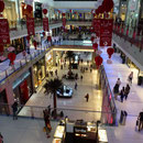 Vue du mall à Dubaï