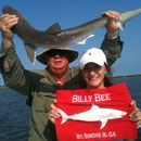 Layne Onstott of Marietta w/ 3ft Atlantic Sharpe Nose shark