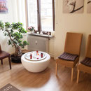 Wartezimmer der Naturheilpraxis Birgitt Groß